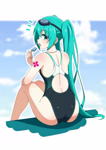 Page 5 of Miku Ass Collection 4 - preview thumbnail