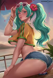 Page 10 of Miku Ass Collection 4 - preview thumbnail