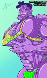 Page 34 of Exceso Cartoon Fanart - preview thumbnail