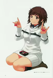 Page 18 of Amagami Artbook - preview thumbnail