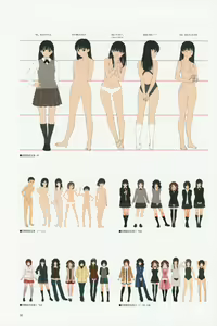 Page 30 of Amagami Artbook - preview thumbnail