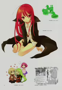 Page 68 of Shakugan no Shana Artbook - preview thumbnail