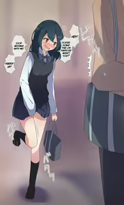 Page 12 of Gaman Genkai Onnanoko ga Oshikko Seiheki Kareshi ni Ijiwaru Sarete Omorashi Shichau Mini Ohanashi | Desperate Girl wets herself due to being teased by her pee-loving boyfriend - preview thumbnail