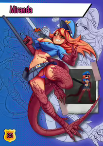 Page 36 of The Art of Maiden Cops - preview thumbnail