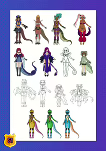 Page 52 of The Art of Maiden Cops - preview thumbnail