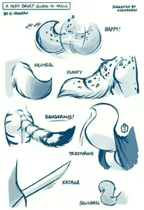 Page 4 of DrQube's folder of random animal and furry anatomy 2d study - preview thumbnail
