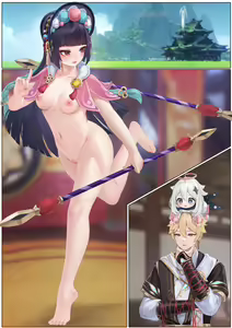 Page 45 of Yun Jin's Performance (decensored) - preview thumbnail