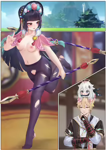 Page 54 of Yun Jin's Performance (decensored) - preview thumbnail