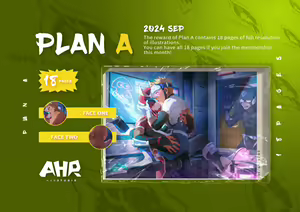 September 2024 Plan A - hentai manga cover image
