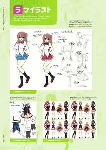 Page 129 of Namaiki Delation VISUAL FANBOOK - preview thumbnail
