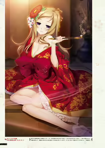 Page 180 of Sengoku†Koihime X ～ Otome Kenran ☆ Sengoku Emaki  VISUAL FANBOOK - preview thumbnail