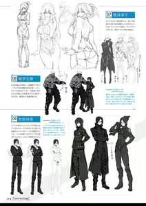 Page 186 of Tokyo Necro VISUAL FANBOOK - preview thumbnail