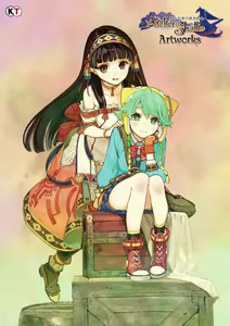 Atelier Shallie: Alchemists of the Dusk Sea Official Visual Book — hentai manga cover on Fhentai