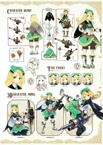 Page 19 of Atelier Shallie: Alchemists of the Dusk Sea Official Visual Book - preview thumbnail