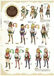 Page 60 of Atelier Shallie: Alchemists of the Dusk Sea Official Visual Book - preview thumbnail