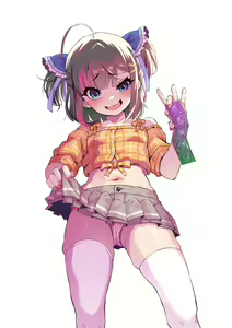 Mesugaki Ohogoe RTA — hentai manga cover on Fhentai