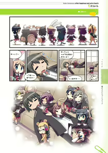 Page 168 of Koiiro Soramoyou after happiness and extra hearts VISUAL FANBOOK - preview thumbnail