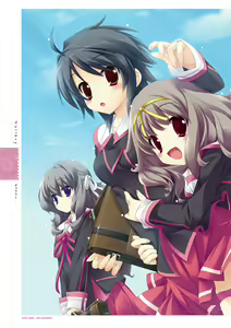 Page 61 of Koiiro Soramoyou after happiness and extra hearts VISUAL FANBOOK - preview thumbnail