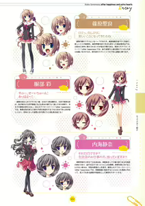 Page 72 of Koiiro Soramoyou after happiness and extra hearts VISUAL FANBOOK - preview thumbnail