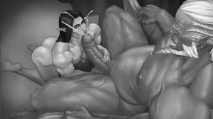 Page 93 of Orc Covenant: Gay Bara Orc Visual Novel Video game - preview thumbnail