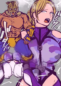 Page 21 of Nina Williams VS. King - preview thumbnail