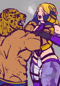 Page 7 of Nina Williams VS. King - preview thumbnail