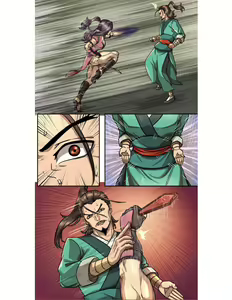 Page 28 of Jinguo female muscle warrior - preview thumbnail