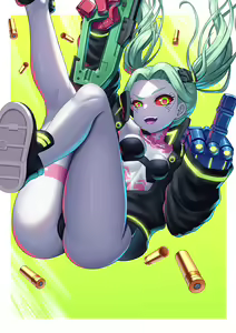 Page 134 of Accurate Rebecca [Collection] Cyberpunk Edgerunners - preview thumbnail