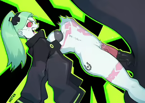 Page 165 of Accurate Rebecca [Collection] Cyberpunk Edgerunners - preview thumbnail