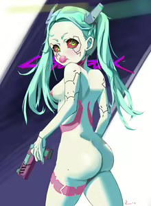 Page 216 of Accurate Rebecca [Collection] Cyberpunk Edgerunners - preview thumbnail