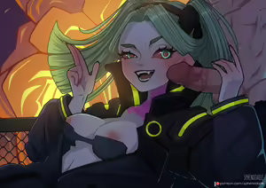 Page 35 of Accurate Rebecca [Collection] Cyberpunk Edgerunners - preview thumbnail