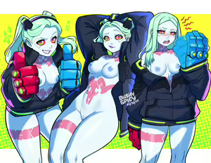 Page 50 of Accurate Rebecca [Collection] Cyberpunk Edgerunners - preview thumbnail