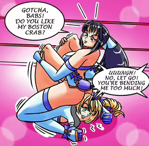 Page 51 of Jujudrop Artist Gallery 3 - Wrestling, Catfight, Ryona - preview thumbnail