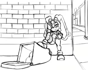 Page 1214 of Cream the Rabbit Collection Part 3 - preview thumbnail