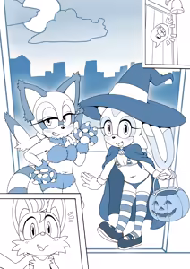Page 1503 of Cream the Rabbit Collection Part 4 - preview thumbnail