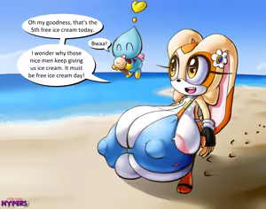 Page 1173 of Cream the Rabbit Collection Part 5 - preview thumbnail