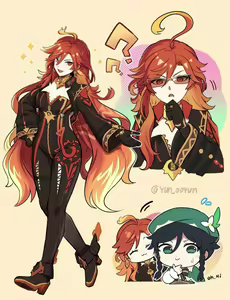 Page 324 of Genshin Impact [Character] Mavuika - preview thumbnail