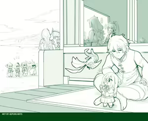Page 104 of Genshin Impact [Character] Kujou Sara - preview thumbnail