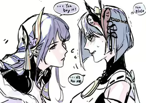 Page 1254 of Genshin Impact [Character] Kujou Sara - preview thumbnail