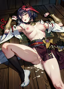 Page 1475 of Genshin Impact [Character] Kujou Sara - preview thumbnail