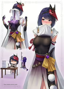 Page 818 of Genshin Impact [Character] Kujou Sara - preview thumbnail