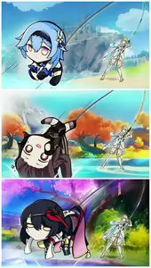 Page 1129 of Genshin Impact [Character] Kujou Sara - preview thumbnail