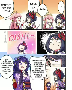 Page 1321 of Genshin Impact [Character] Kujou Sara - preview thumbnail