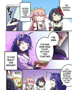 Page 1322 of Genshin Impact [Character] Kujou Sara - preview thumbnail