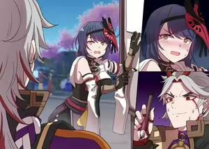 Page 411 of Genshin Impact [Character] Kujou Sara - preview thumbnail