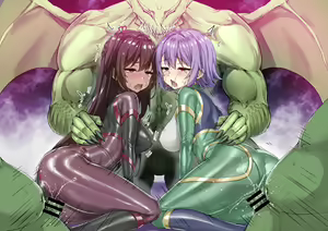 Page 249 of Mesugaki & Kukkoro Kunoichi Shimai Soku Ochi Wakarase Collection - preview thumbnail