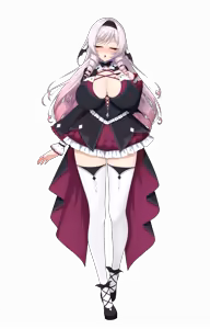 Page 104 of Gamen kara Detekita Oshi Vtuber to H na Dousei Seikatsu ~Shomin-ha Kyuuketsuki Ojou-sama wa Keiyaku Shitai~ - preview thumbnail