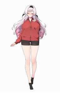Page 159 of Gamen kara Detekita Oshi Vtuber to H na Dousei Seikatsu ~Shomin-ha Kyuuketsuki Ojou-sama wa Keiyaku Shitai~ - preview thumbnail