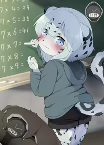 Kemono School "Jikan Teishi no Jikan" — hentai manga cover on Fhentai
