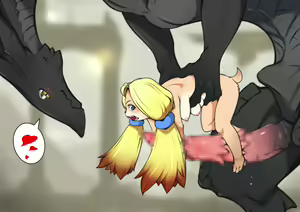 Page 2 of Chiquitita-san wa Balck Dragon-kun no Tsugai Aite E - preview thumbnail